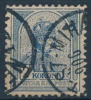 1904 Turul 2K 11 1/2 fogazással (60.000) / Mi 88 perforation 11 1/2