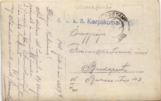 1918 Slanic-Moldova, Baile Slanic, Szlanikfürdő (Bacau); spa town in WWI. photo