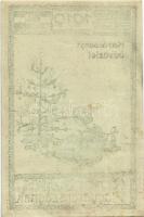 1919 Karácsonyi üdvözlet Amerikáról Magyarországnak. Nem képeslap hátoldalú propagandalap / Hungaria...