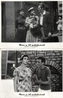 cca 1989 előtt készült, ,,Mese a 12 találatról" című magyar film jelenetei és szereplői, 27 db ...