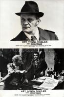 cca 1989 előtt készült, ,,Hét tonna dollár" című magyar film jelenetei és szereplői, 13 db vint...