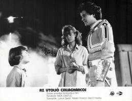 cca 1989 előtt készült, ,,Az utolsó csillagharcos" című amerikai film jelenetei és szereplői, 3...