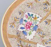 Herendi Óherendi Cubash mintás porcelán tál Kézzel festett, jelzett, minimális kopással d: 20 cm ///...