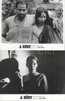 cca 1989 előtt készült, ,,A rügy" című indiai film jelenetei és szereplői, 9 db vintage produkc...