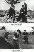cca 1989 előtt készült, ,,A kardforgató nő" című japán film jelenetei és szereplői, 16 db vinta...
