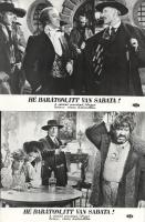 cca 1989 előtt készült, ,,Hé barátom, itt van Sabata!" című olasz film jelenetei és szereplői, ...