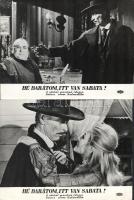 cca 1989 előtt készült, ,,Hé barátom, itt van Sabata!" című olasz film jelenetei és szereplői, ...