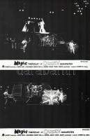cca 1985 ,,Magic varázslat - a Queen Budapesten" című magyar film jelenetei és szereplői, 16 db...
