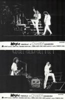 cca 1985 ,,Magic varázslat - a Queen Budapesten" című magyar film jelenetei és szereplői, 16 db...