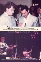 cca 1985 ,,Magic varázslat - a Queen Budapesten" című magyar film jelenetei és szereplői, 16 db...