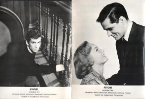 cca 1989 előtt készült, ,,Psycho" című amerikai film jelenetei és szereplői, 16 db vintage prod...