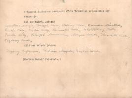 cca 1935 Budapest társasági élete (bálok, doktori avatási csoportkép), Kaulich Rudolf budapesti fotó...