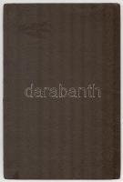 cca 1920 Clair Marcelle New-York-i fényképész felvétele Margaret Nyergesről, képátadó mappában, ezüs...