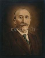 cca 1925 Jelzés nélküli, vintage fotó, különleges technikával készült, 24,7x19,2 cm