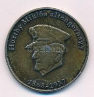 2013. "Horthy Miklós altengernagy 1868-1957 / Kenderes 1993-2003" fém emlékérem (42,5mm) T:VF