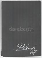 1987 Bándi András (?-?) budapesti fotóművész hagyatékából egy fotómappa (A kapu), benne 8 db vintage...