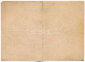 Német Harmadik Birodalom / Buchenwald koncentrációs tábor DN (~1940) 0,5M tábori pénz "SS-Ko.Ro...