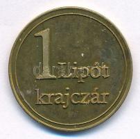 2005. "1 Lipót krajczár / A budafoki Szent Lipót Templomért 2003-2005" Cu zseton (23mm) T:AU folt