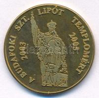 2005. "1 Lipót krajczár / A budafoki Szent Lipót Templomért 2003-2005" Cu zseton (23mm) T:...