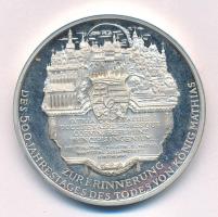 Bozó Gyula (1913-2004) / Szabó Géza (1939-) 1990. "Mátyás király halálának 500. évfordulója eml...