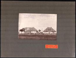 1929 Berettyóújfalu, Varga Imre helyi fényképész felvételei a gazdasági iskola épületeiről, és az ot...