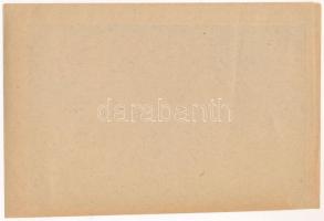 1946. 1.000.000AP "Nem Kamatozó Pénztárjegy" elcsúszott fázisnyomat, csak előlapi alapnyom...