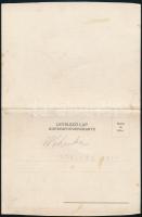 1914 Törley szecessziós menükártya, 1914 jan. 27., francia nyelvű menüsorral, rajta izgalmas italokk...