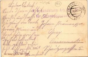 1915 Chernivtsi, Czernowitz, Cernauti, Csernyivci (Bukovina, Bucovina, Bukowina); Gendarmerie Kasern...