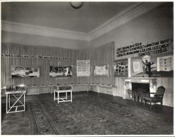 cca 1951 Seidner Zoltán felvételei az egészségvédelemről szóló budapesti propaganda kiállítás anyagá...