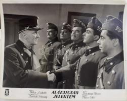 cca 1989 előtt készült, ,,Alázatosan jelentem" című magyar film jelenetei és szereplői, 21 db v...