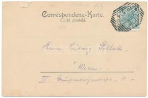 1901 Chernivtsi, Czernowitz, Cernauti, Csernyivci (Bukovina, Bucovina, Bukowina); Station Volksgarte...