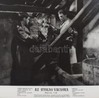 cca 1989 előtt készült, ,,Utolsó vacsora" című magyar film jelenetei és szereplői, 19 db vintag...