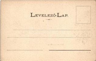 Trencsén, Trencín; Vág folyó és vár. Sochán P. 38. kiadása / Vah river and castle (EK)