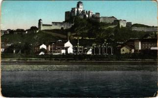 1918 Trencsén, Trencín; vár. Gansel Lipót kiadása / Trenciansky hrad / castle (EK)