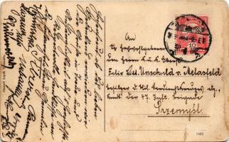 1918 Trencsén, Trencín; vár. Gansel Lipót kiadása / Trenciansky hrad / castle (EK)