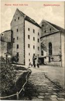 Besztercebánya, Banská Bystrica; múzeum, Mátyás király háza. Bánovszky és Dohnányi M. kiadása / museum