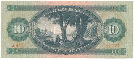 1962. 10Ft "A 962 147737" T:VF-F szép, erős papír
Adamo F6