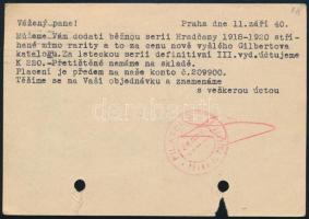 Német megszállás - Böhmen und Mähren 1940
