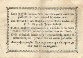 1849. 30kr "Kossuth-bankó" "*"-gal! T:III
