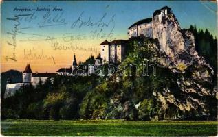 1915 Árvaváralja, Oravsky Podzámok (Tátra, Tatry); Schloss / vár. Feitzinger Ede Nr. 248. / castle (EK)