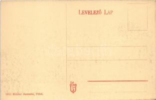 Fülek, Filakovo; várrom. Krämer Jeremiás kiadása / castle ruins