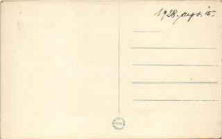 1938 Krasznahorkaváralja, Krásnohorské Podhradie; vár. Fuchs József kiadása / castle