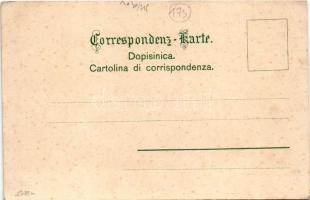 1900 Portoroz, Portorose; Bocche di Cattaro / Bay of Kotor (fl)