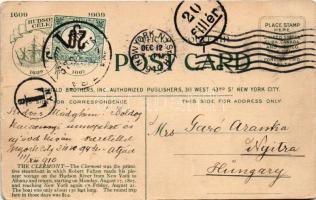 1910 Float - The "Clermont". Hudson-Fulton Celebration Commission Official Post Crad No. 4...