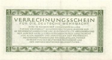 Német 3. Birodalom / Német Véderő(Wehrmacht) katonai pénze 1944. 1RM (5x) T:I