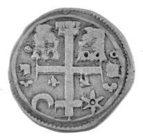 1286-1288. Szlavón Denár Ag "Radoszláv bán" (0,79g) T:VF 
Hungary 1286-1288. Slavonian De...