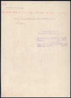 1930 Vízimalom Dömösnél a Dunán, Kerny István (1879-1963) fotóművész hátoldalon pecsétekkel jelzett ...