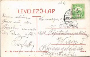 1912 Óbecse, Stari Becej; Óbecsei első takarékpénztár és hitelbank. W.L. Bp. kiadja Lévai Lajos / sa...