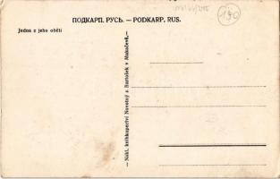 Jedna z jeho obetí / Judaica art postcard. artist signed (EK)