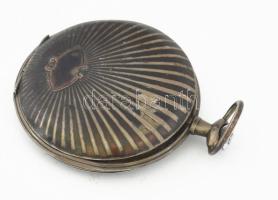 Ezüst (Ag) tokos zsebóra, alkatrésznek, nem működik d: 50 mm